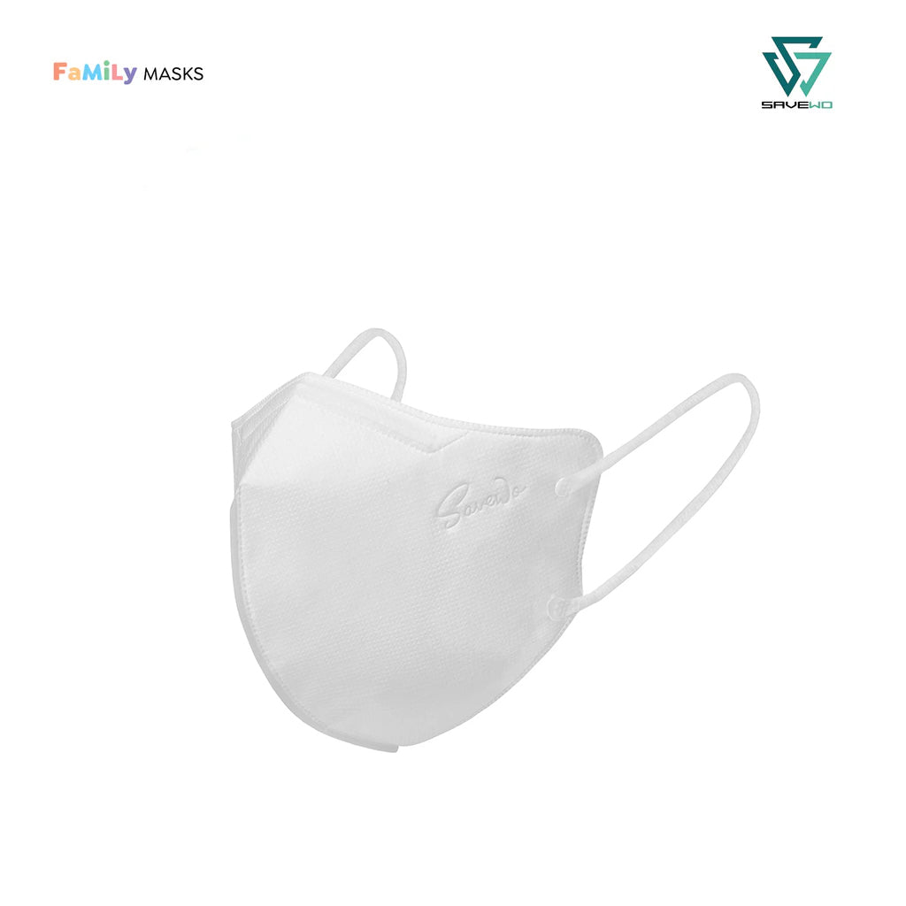 SAVEWO ROYAL MASKS KF94/FFP2 (White) - Regular (R) Adults